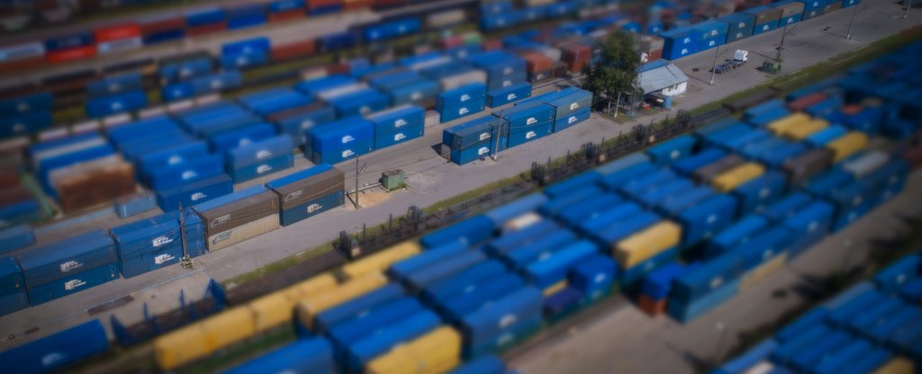 Tilt Shift,  - Фото с квадрокоптера