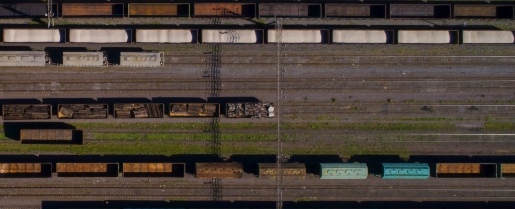 Rail Road,  - Фото с квадрокоптера