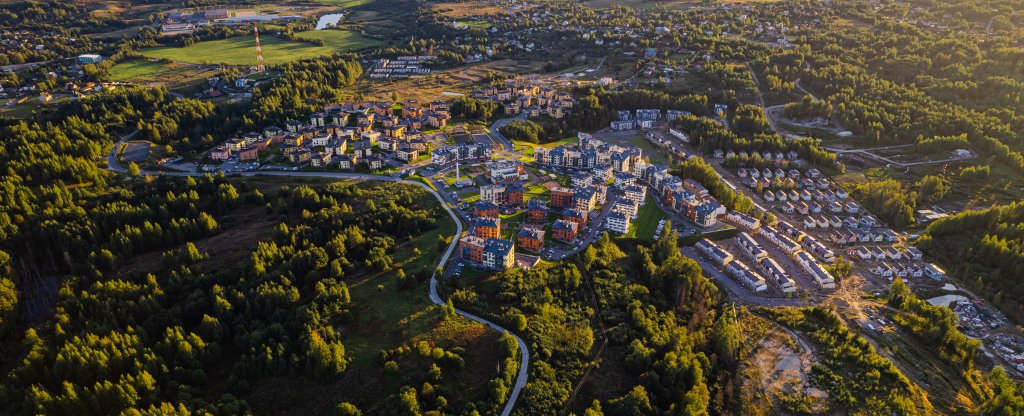 Мистолово Хиллс. Утопая в зелени, Санкт-Петербург - Фото с квадрокоптера