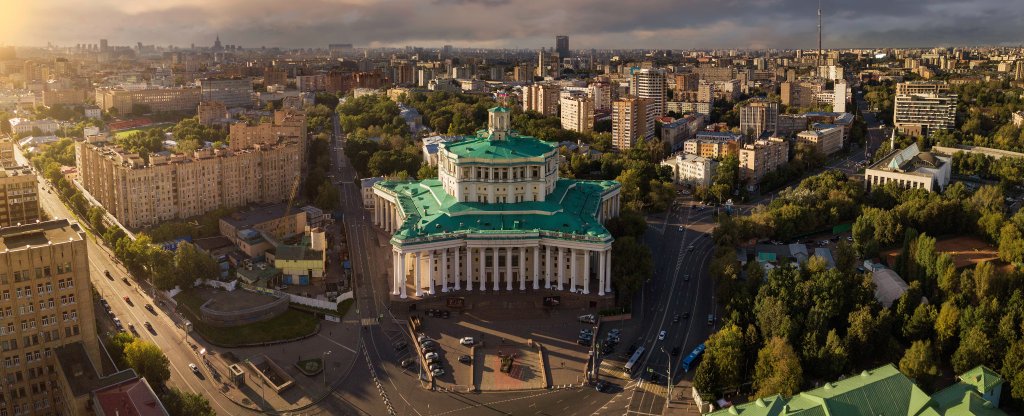 Театр Советской Армии,  - Фото с квадрокоптера