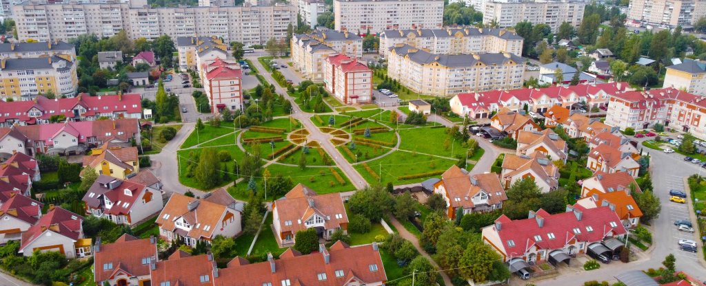 Белый город, Великий Новгород - Фото с квадрокоптера