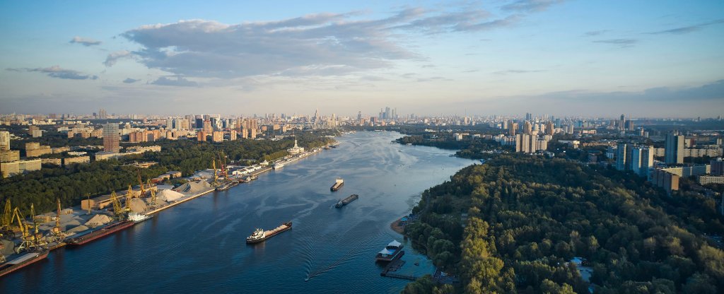 Канал им. Москвы,  - Фото с квадрокоптера