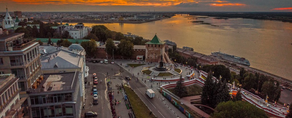 Городские локации,  - Фото с квадрокоптера