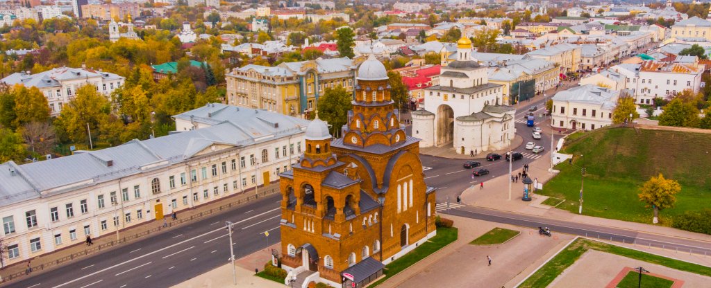 Музей хрусталя Владимир,  - Фото с квадрокоптера