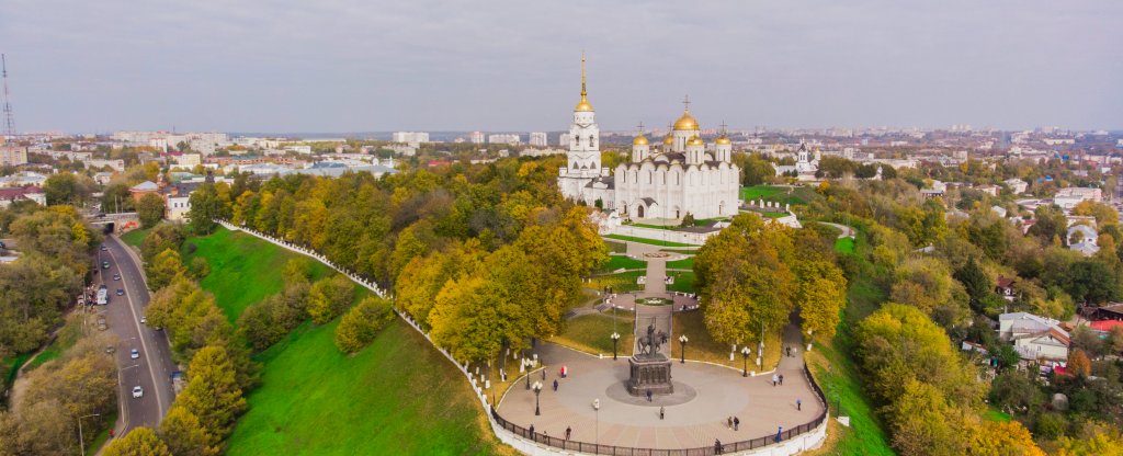 Владимир Свято-Успенский Кафедральный собор,  - Фото с квадрокоптера