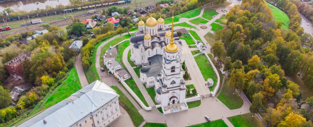 Владимир Свято-Успенский Кафедральный собор,  - Фото с квадрокоптера