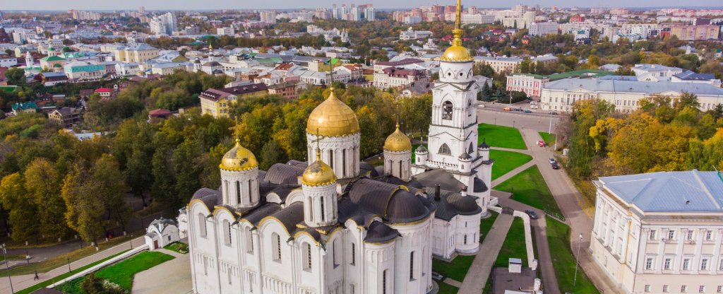 Владимир Свято-Успенский Кафедральный собор,  - Фото с квадрокоптера