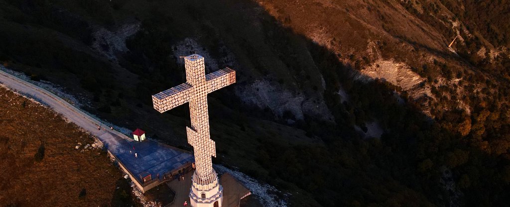 Крест на Титовской сопке Чита