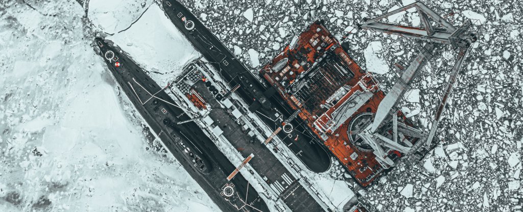 Подлодки в Кронштадте, Кронштадт - Фото с квадрокоптера