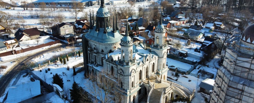 Владимирский храм,  - Фото с квадрокоптера