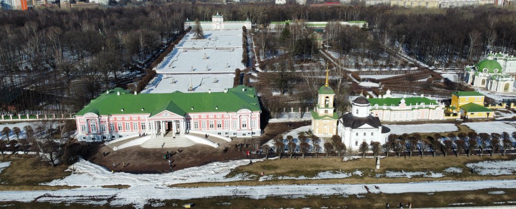 Кусково,  - Фото с квадрокоптера