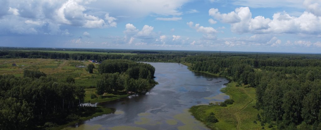 Озера, Новосибирск - Фото с квадрокоптера