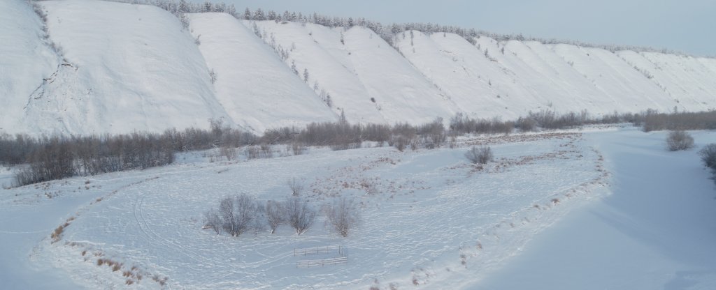 Куллаты, Якутия, Хангаласский улус,  - Фото с квадрокоптера