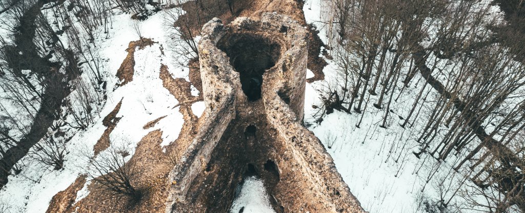 Крепость Копорье, Сосновый Бор - Фото с квадрокоптера