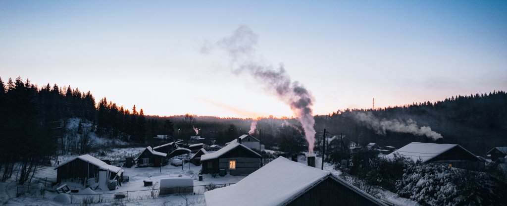 Карельская деревушка, Петрозаводск - Фото с квадрокоптера