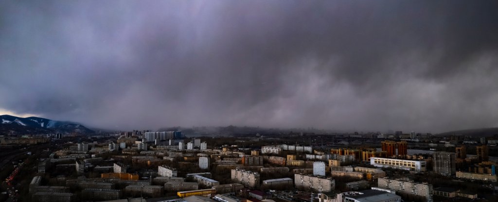 Непогода,  - Фото с квадрокоптера