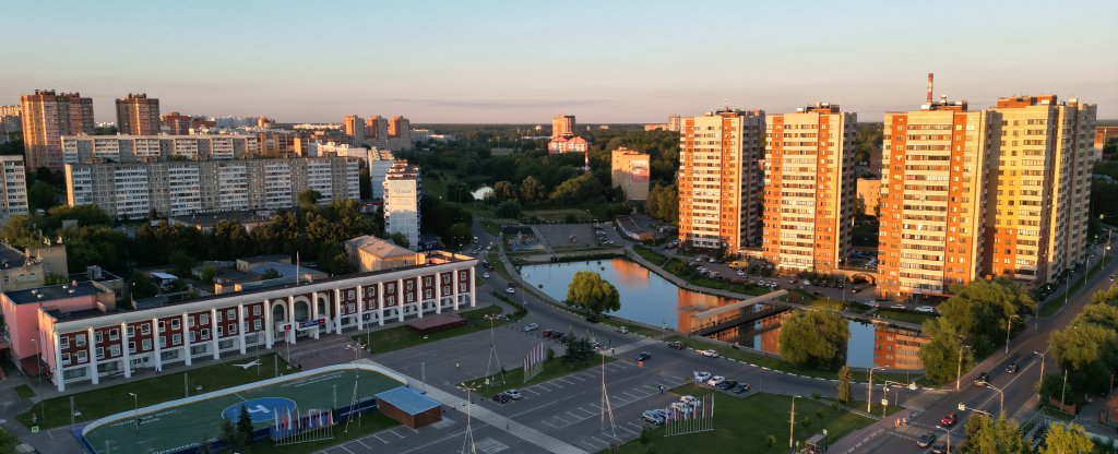 г.Чехов,  - Фото с квадрокоптера