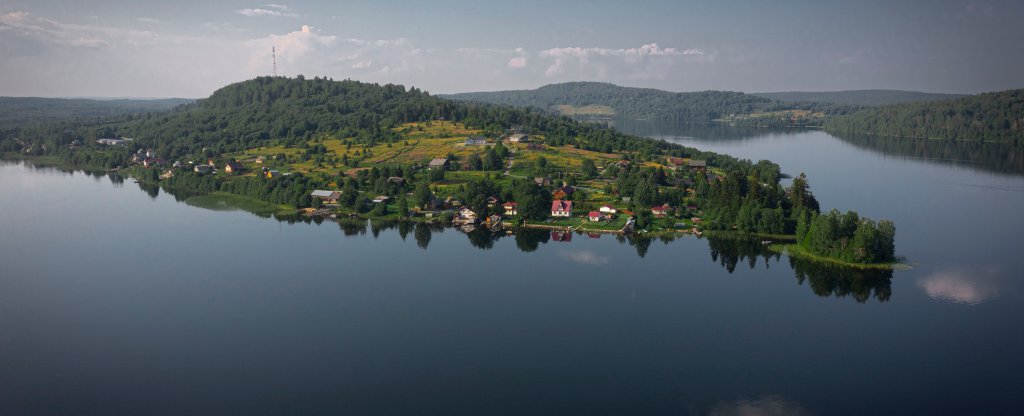 Спасская губа,  - Фото с квадрокоптера