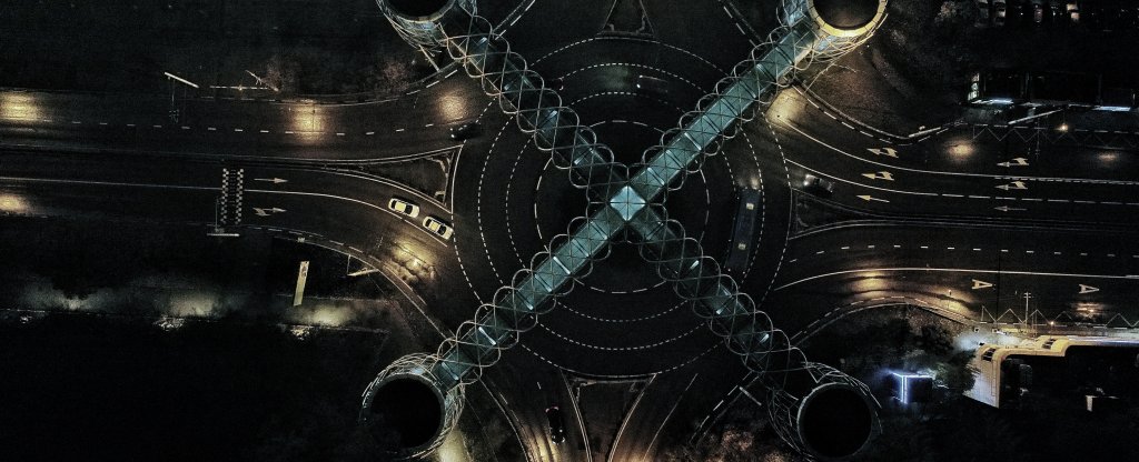 Переход,  - Фото с квадрокоптера