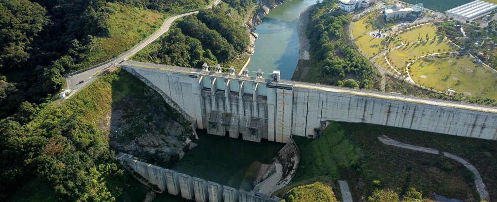 Dam,  - Фото с квадрокоптера