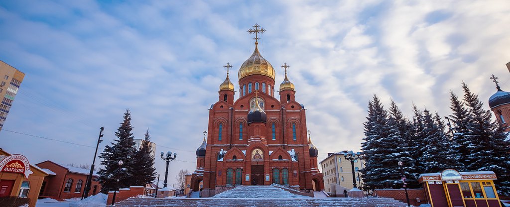 достопримечательности Кемерово, Кемерово - Фото с квадрокоптера