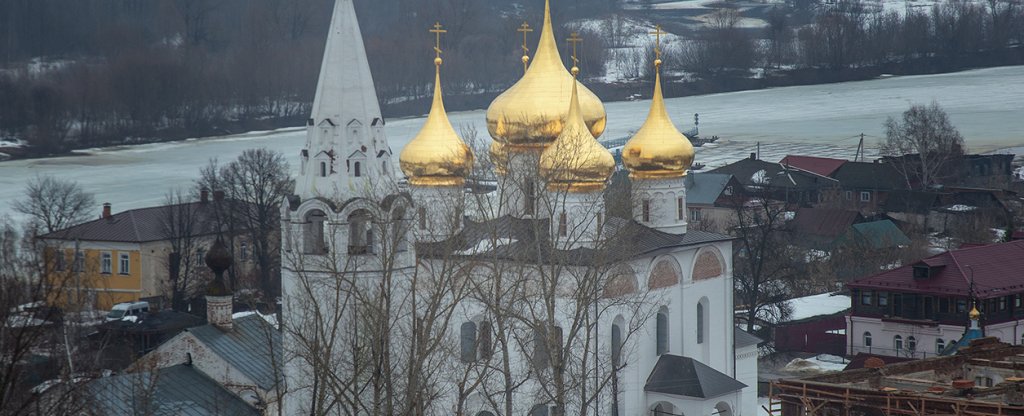 Пасмурное утро.,  - Фото с квадрокоптера