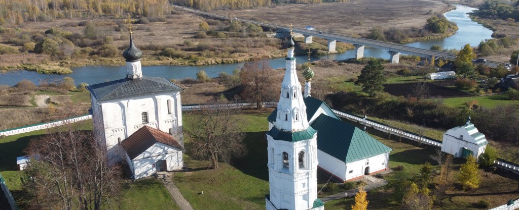 Церковь, Суздаль - Фото с квадрокоптера