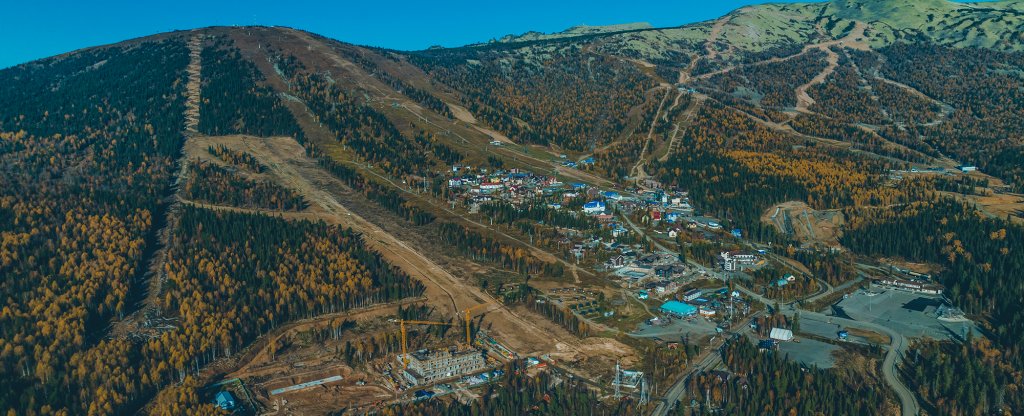 угмк Шерегеш, Шерегеш - Фото с квадрокоптера