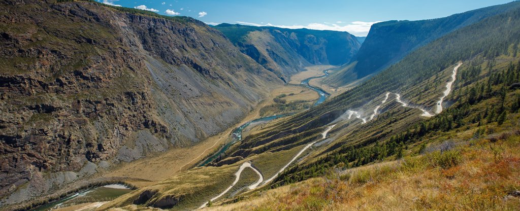 Перевал Кату-Ярык  Алтай, Горно-Алтайск - Фото с квадрокоптера