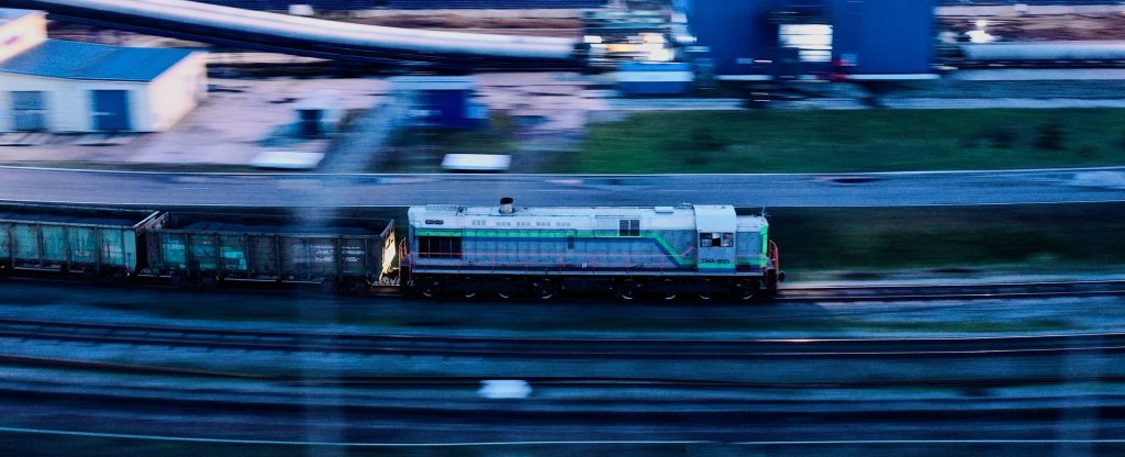 Маневровые работы,  - Фото с квадрокоптера