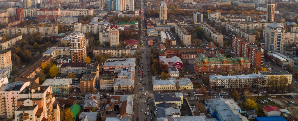 Фото перми с высоты птичьего полета