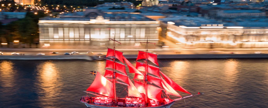 Парусник с проводкой, Санкт-Петербург - Фото с квадрокоптера