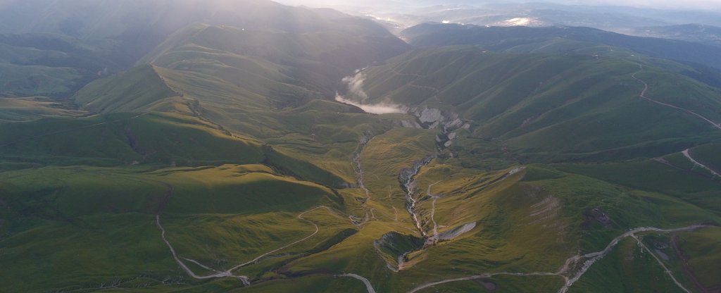 Ножай-Юртовский район Чеченской Республики,  - Фото с квадрокоптера