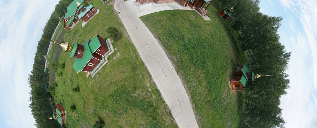 Татьяновский монастырь, лето 2017, Омск - Фото с квадрокоптера