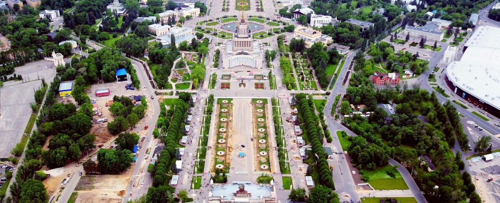 ВДНХ,  - Фото с квадрокоптера