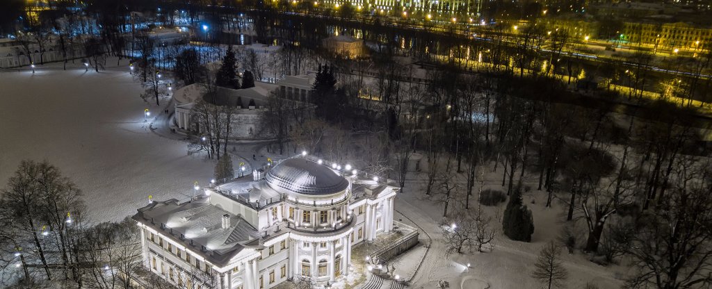 Елагин Дворец,  - Фото с квадрокоптера