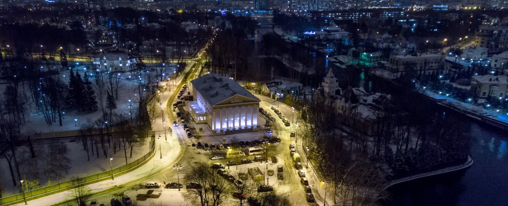 Каменноостровский театр. БДТ, вторая сцена.,  - Фото с квадрокоптера