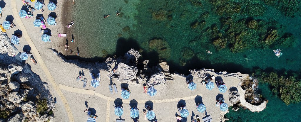 Пляжи Родоса,  - Фото с квадрокоптера