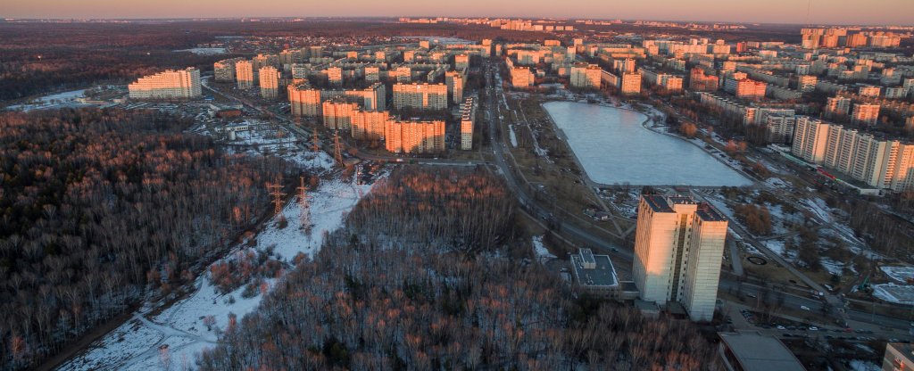 Гольяново, Москва - Фото с квадрокоптера