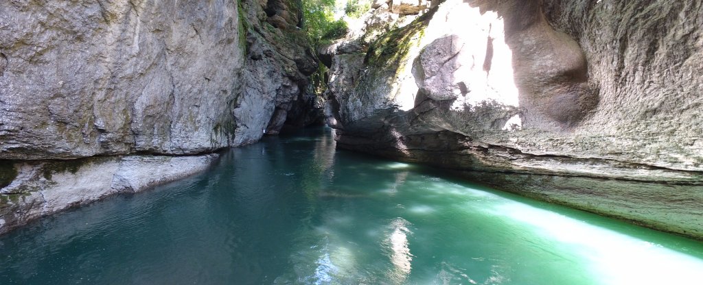 Хаджохская теснина,  - Фото с квадрокоптера