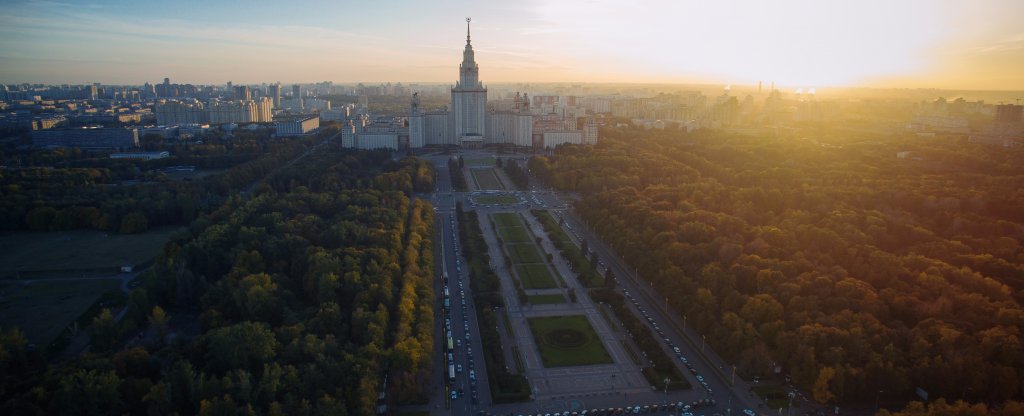 МГУ, Москва - Фото с квадрокоптера