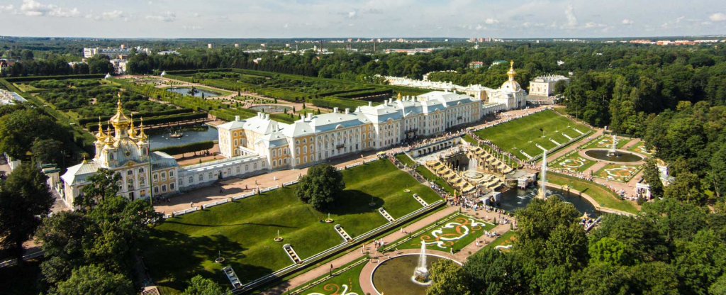 Петергоф с небес, Санкт-Петербург - Фото с квадрокоптера