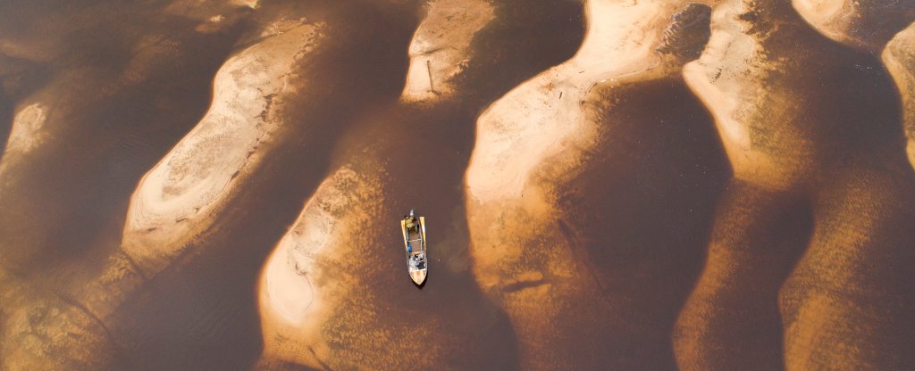 Съемки на реке Ляма,  - Фото с квадрокоптера