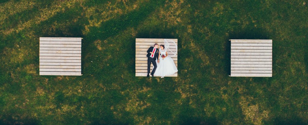Свадебная геометрия, Сургут - Фото с квадрокоптера