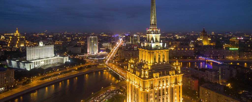 Гостиница Рэдиссон Ройал, Москва - Фото с квадрокоптера