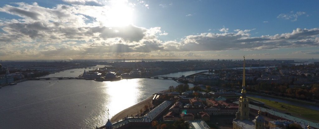 Съёмки в центре Петербурга, Санкт-Петербург - Фото с квадрокоптера