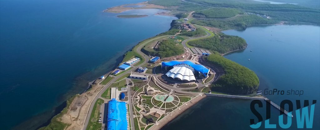 Океанариум Владивосток,  - Фото с квадрокоптера