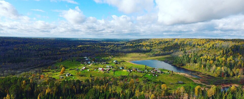 Фото + видео горнолыжного клуба, Санкт-Петербург - Фото с квадрокоптера