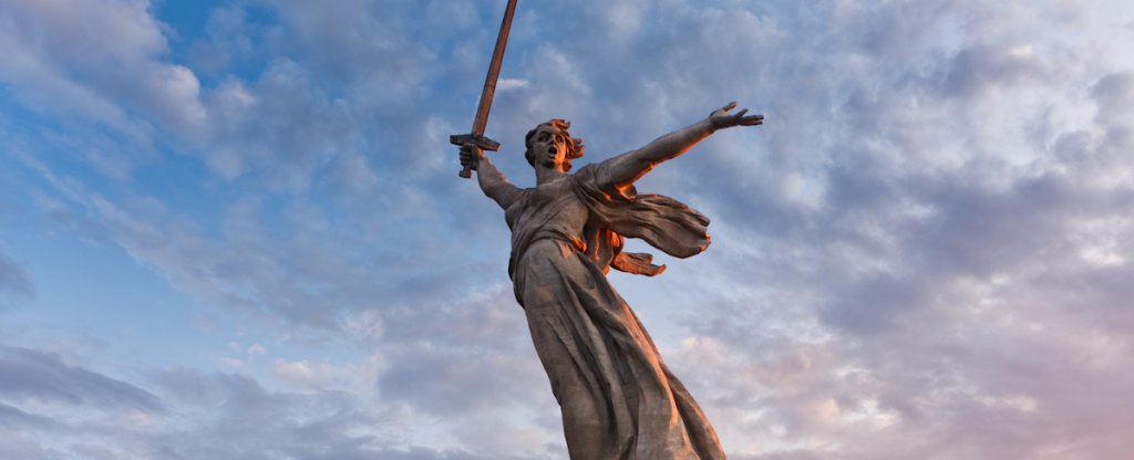 Мамаев Курган,  - Фото с квадрокоптера