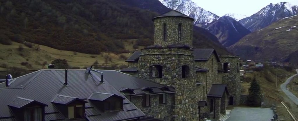 Аланский Успенский монастырь, Владикавказ - Фото с квадрокоптера